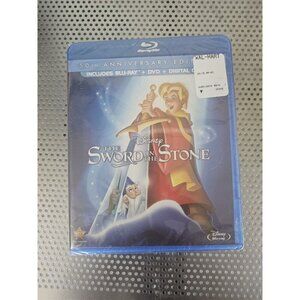The Sword in the Stone (Blu-ray, 1963)  50th Anniversary Disney NEW